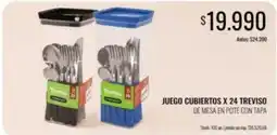 Supermercados Tadicor Tramontina - juego cubiertos x 24 treviso oferta