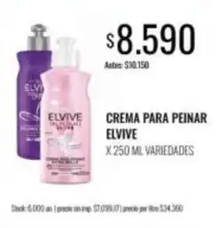 Supermercados Tadicor Elvive - crema para peinar oferta