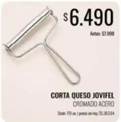 Supermercados Tadicor Corta queso jovifel oferta