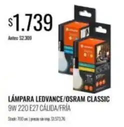 Supermercados Tadicor Lámpara led oferta