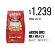 Supermercados Tadicor Dos hermanos - arroz largo fino oferta