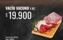 Supermercados Tadicor Vacío vacuno oferta