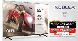 Cooperativa Obrera Noblex - qled 4k uhd tv oferta