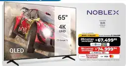 Cooperativa Obrera Noblex - tv qled 65 4k uhd oferta