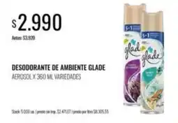Supermercados Tadicor Glade - desodorante de ambiente aerosol oferta