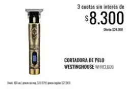 Supermercados Tadicor Cortadora de pelo whcl609 oferta