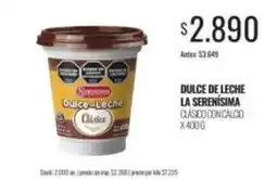 Supermercados Tadicor La serenísima - dulce de leche clásico oferta