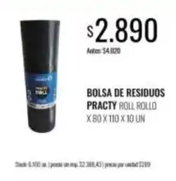 Supermercados Tadicor Bolsa de residuos roll rollo oferta