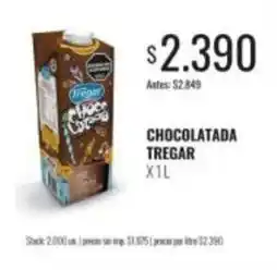 Supermercados Tadicor Tregar - chocolatada oferta