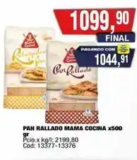 Maxiconsumo Mama cocina - pan rallado oferta