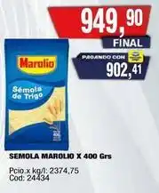 Maxiconsumo Marolio - semola marolio x 400 grs oferta