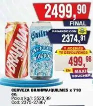 Maxiconsumo Brahma - cerveza x 710 oferta