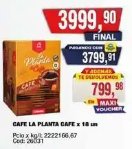 Maxiconsumo La planta - cafe la planta cafe x 18 un oferta