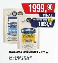 Maxiconsumo Hellmann's - mayonesa hellmann's oferta