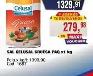 Maxiconsumo Celusal - sal celusal gruesa paq x1 kg oferta