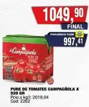 Maxiconsumo Pure de tomates oferta