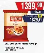 Maxiconsumo Don satur - gal. don satur pepas x300 gr oferta