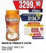 Maxiconsumo El pocillo - malta el pocillo x 170 gr oferta