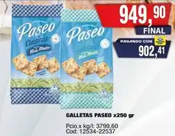 Maxiconsumo Paseo - galletas x250 gr oferta