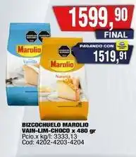 Maxiconsumo Marolio - bizcochuelo marolio vain-lim-choco x 480 gr oferta