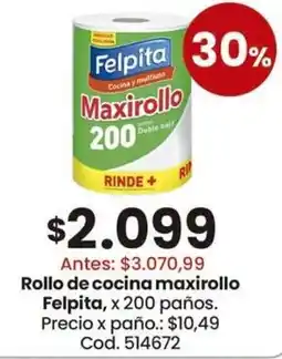 Coto Felpita rollo de cocina maxirollo oferta