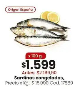 Coto Sardinas congeladas oferta