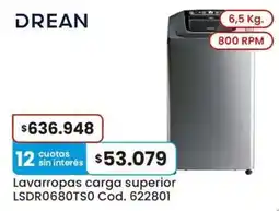 Coto Drean lavarropas carga superior oferta