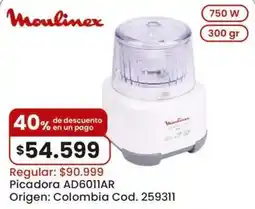 Coto Moulinex picadora oferta