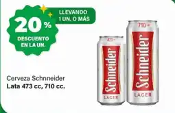 Supermercados Damesco Schneider cerveza oferta
