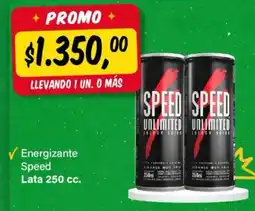 Supermercados Damesco Speed energizante oferta