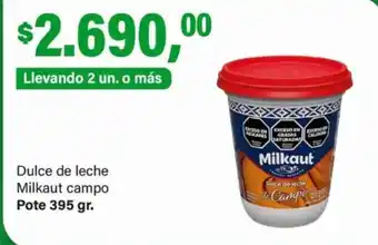 Milkaut dulce de leche campo
