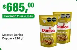 Supermercados Damesco Dánica mostaza oferta