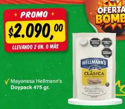 Supermercados Damesco Hellmann's mayonesa clásica oferta