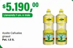 Supermercados Damesco Cañuelas aceite girasol oferta