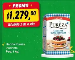 Supermercados Damesco Pureza harina leudante ultra refinada oferta