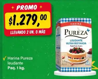 Supermercados Damesco Pureza harina leudante ultra refinada oferta