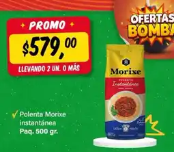 Supermercados Damesco Morixe polenta instantánea oferta