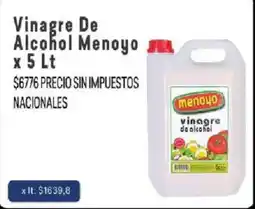 Makro Menoyo vinagre de alcohol oferta