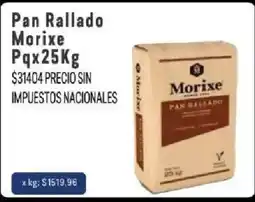 Makro Morixe pan rallado oferta