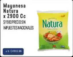 Makro Natura mayonesa oferta