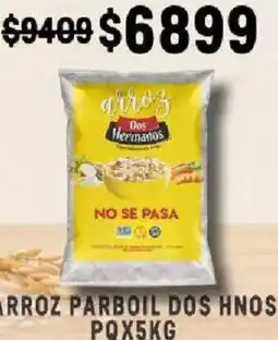 Makro Dos Hermanos arroz parboil oferta