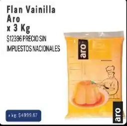 Makro Aro flan vainilla oferta