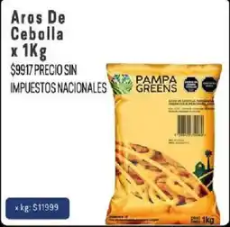 Makro Pampa greens aros de cebolla oferta