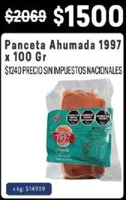 Makro Panceta Ahumada 1997 oferta