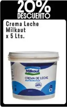 Makro Milkaut crema de leche oferta