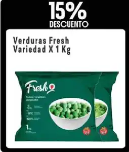 Makro Fresh verduras oferta