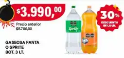 Supermercados Damesco Fanta o Sprite oferta