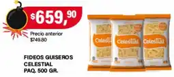 Supermercados Damesco Celestial fideos guiseros oferta