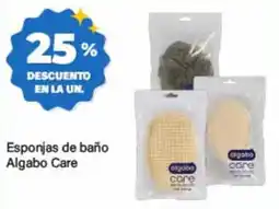 Supermercados Damesco Algabo Care esponjas de baño oferta