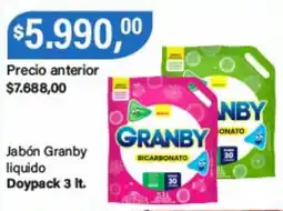 Supermercados Damesco Granby jabón líquido oferta